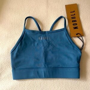 NOBULL High-Neck Sports Bra Strappy Back Womens Size XS